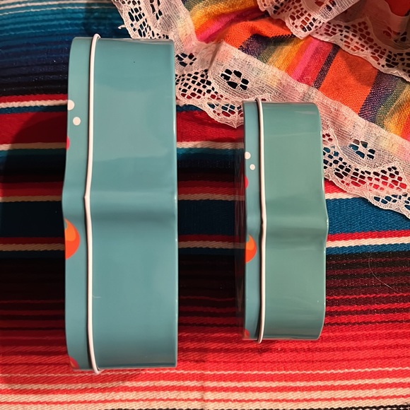 Sugar skulls, Nesting Tins, Set of 2. Day of The Dead - Picture 2 of 6